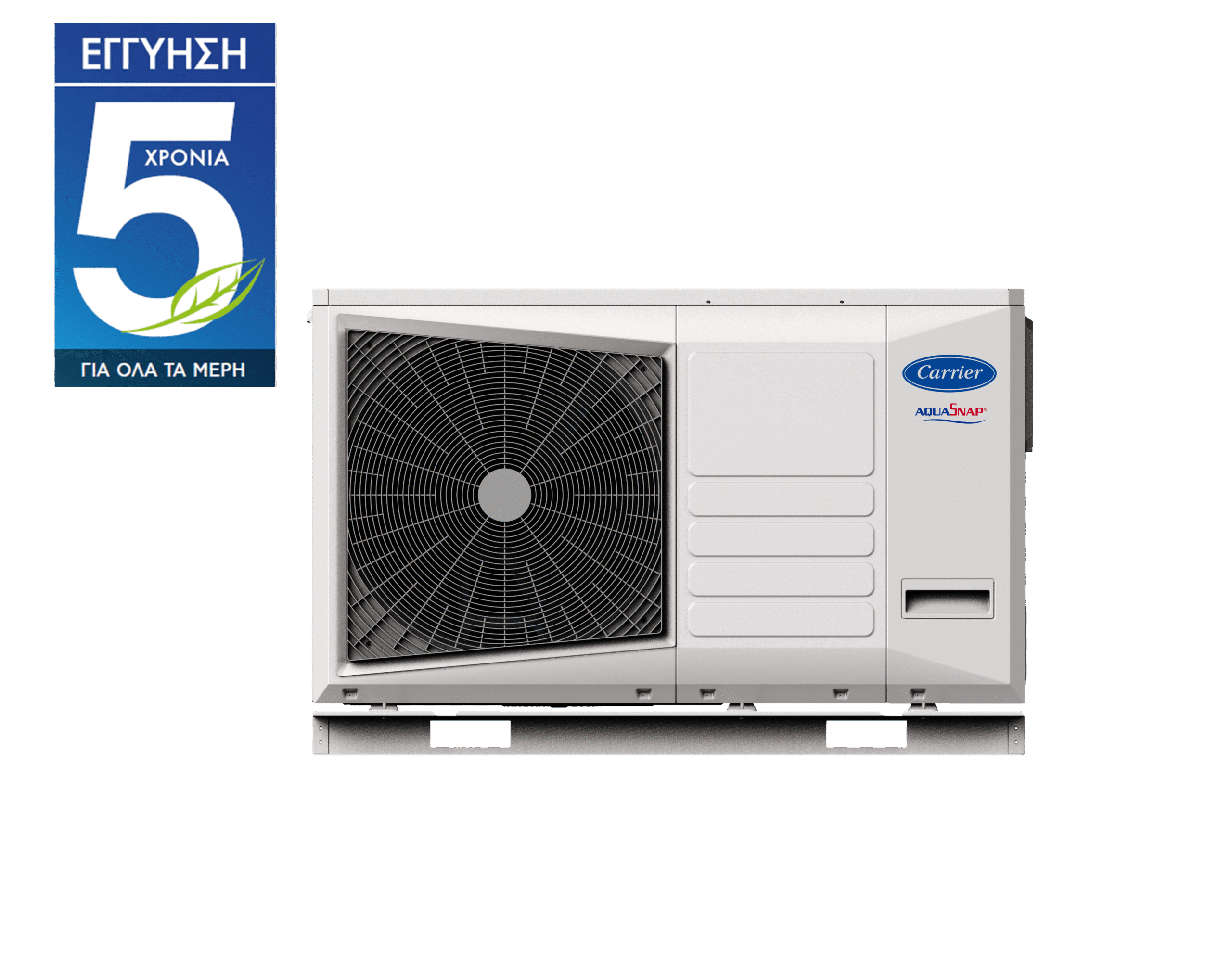 4-10kW_front-1 CARRIER AQUASNAP ΜΟΝΟΜΠΛΟΚ 30AWHOO6H-R - Image 1